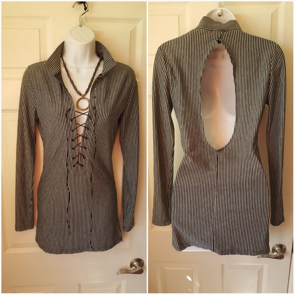 TOP WITH OPEN BACK